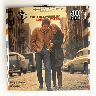 de.bored puzzles Bob Dylan The Freewheelin' Album Cover 500 Piece Interlocking