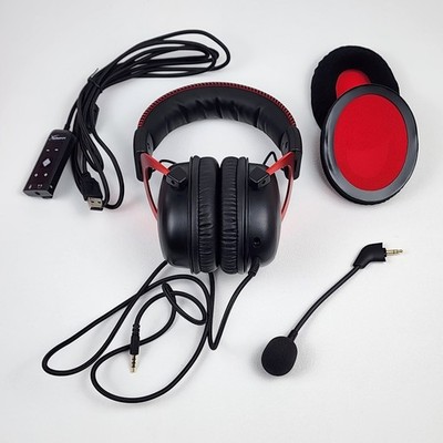 HyperX Cloud II Gaming Headset 7.1 Surround Sound Red KHX-HSCP-RD