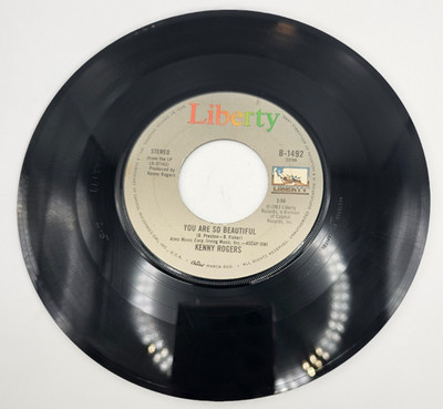 Kenny Rogers You Are So Beautiful 45 RPM Liberty B 1492 Country Vinyl