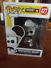 Funko Pop! Vinyl  FIREFIGHTER MICKEY  NO. 427    *** GREAT **  NEW IN BOX
