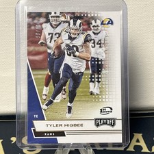 2020 Panini Playoff Tyler Higbee 1st Down #/99 #116 Card