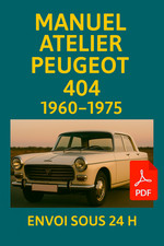 Revue technique Peugeot 404