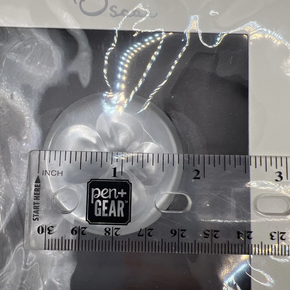 Velo nacarado perfumado sólido Oscar de la Renta sellado 3 g 0,10 oz hecho en Francia Foto 4 de 4