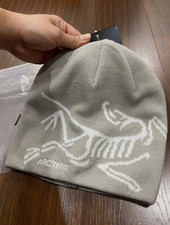 Arc'teryx Bird Head Toque Beanie   Orca Gray Merino Wool - Unisex Winter Hat NWT