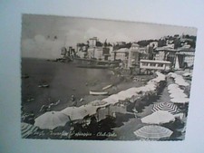 GENOVA PEGLI INCANTEVOLE SPIAGGIA CLUB VELA ANIMATA FOTOGRAFICA 1955