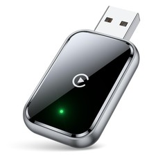 Wireless CarPlay Adapter for iPhone, Convert Wired to Wireless Apple CarPlay ...