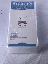 10 Nasal Strips Breathe Better Reduce Stop Snoring Sleep Apnea, Right Aid
