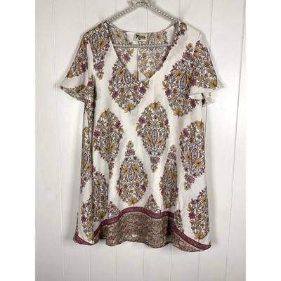 Show Me Your Mumu Kylie Mini Dress in Flower Shower Size XS Boho Lined