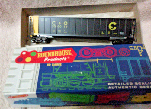 HO ROUNDHOUSE 1661 Chesapeake & Ohio 50' BAÑERA GÓNDOLA AJEDREZ 520011 | Zustand: Used