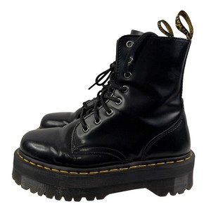 Dr. Martens Boots Mens Size 9 Black Leather Motorcycle Biker Combat 10963 Y2K Dr Martens Motorcycle Boots | eBay main image 2