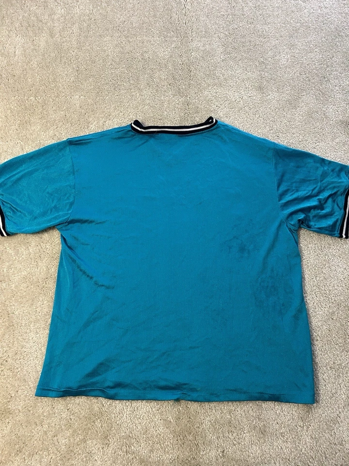 Camisa Jersey Rawlings De Colección Para Hombre XL Azul Logotipo Deletreado Pullover Foto 2 de 4