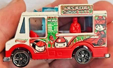 Hot Wheels 2017 Quick Bite Asada Sushi loose food truck served raw seafood