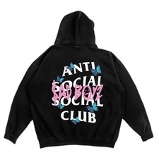 Anti Social Social Club X Sadboyz Hoodie NEW Size XL