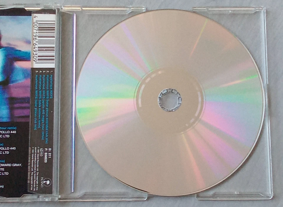 U2 - Mysterious Ways - 5 Track Maxi CD - 1991 - Bild 4 von 4