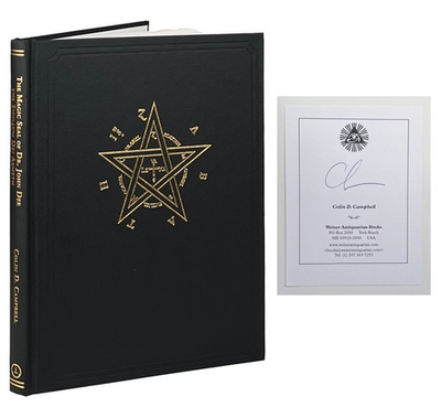 #ad Colin D Campbell Magic Seal of Dr John Dee The Sigillum Dei Aemeth Signed 1st $258.75