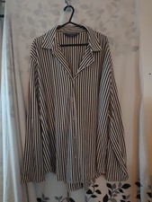 Primark Long Sleeved Shirt/ Blouse Size L