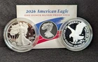 1776-2026 W Proof American Silver Eagle 250th Anniv Liberty Bell Privy w/OGP