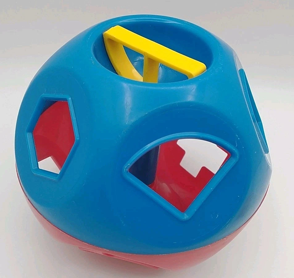 Vintage Tupperware Shape O Ball Classic Tupper Toys Shape Sorter Complete - Image 4 of 4