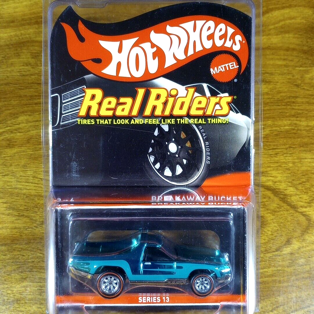 Hot Wheels RLC Real Riders Breakaway Bucket 1879/3000 Aqua Redline