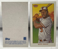 Jorge Mateo 2023 Topps 206 High Series Blank Back SP /10 - BALTIMORE ORIOLES