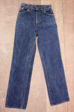 VTG Women's 70s Levi's Denim California Straights Jeans 1970s Sz 26 Orange Tab