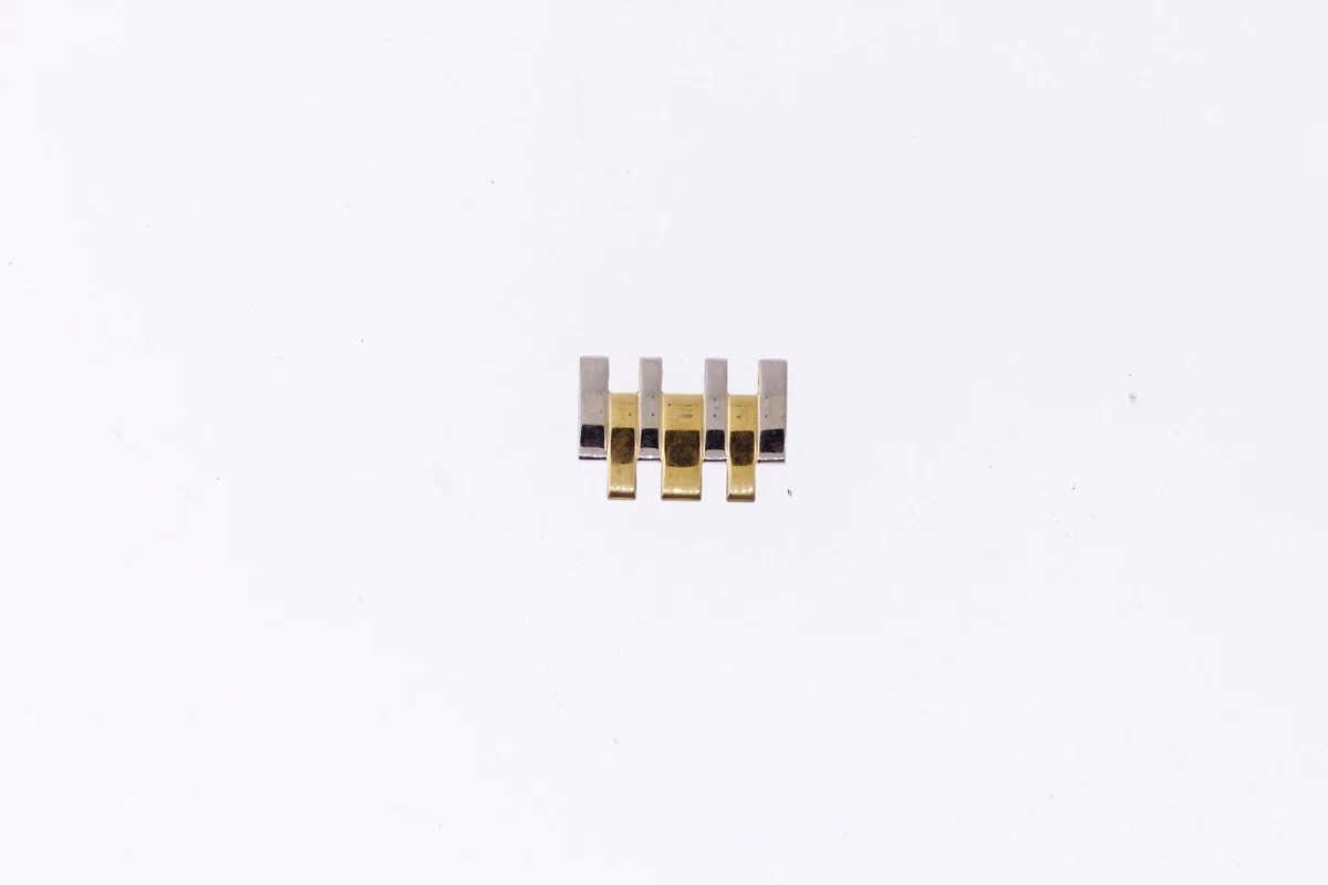 Bulova 98D114 Stainless Steel Two Tone Gold 18.8mm Watch Links