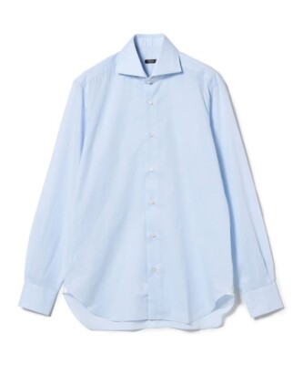 (ASK availability First) BEAMS BARBA  NEW BRUNO poplin wide collar shirt  New
