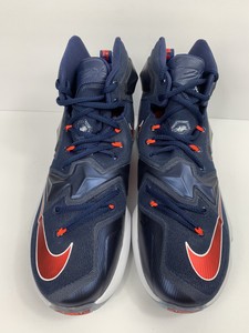lebron james red white and blue shoes