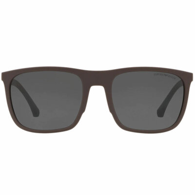 Emporio Armani EA4133 5752 Unisex Brown Plastic Frame Sunglasses
