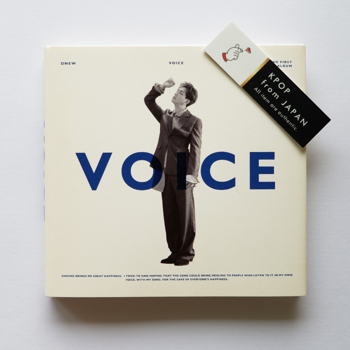 新品未開封 SHINee オニュ ONEW VOICE 青Ver. s-l400.jpg