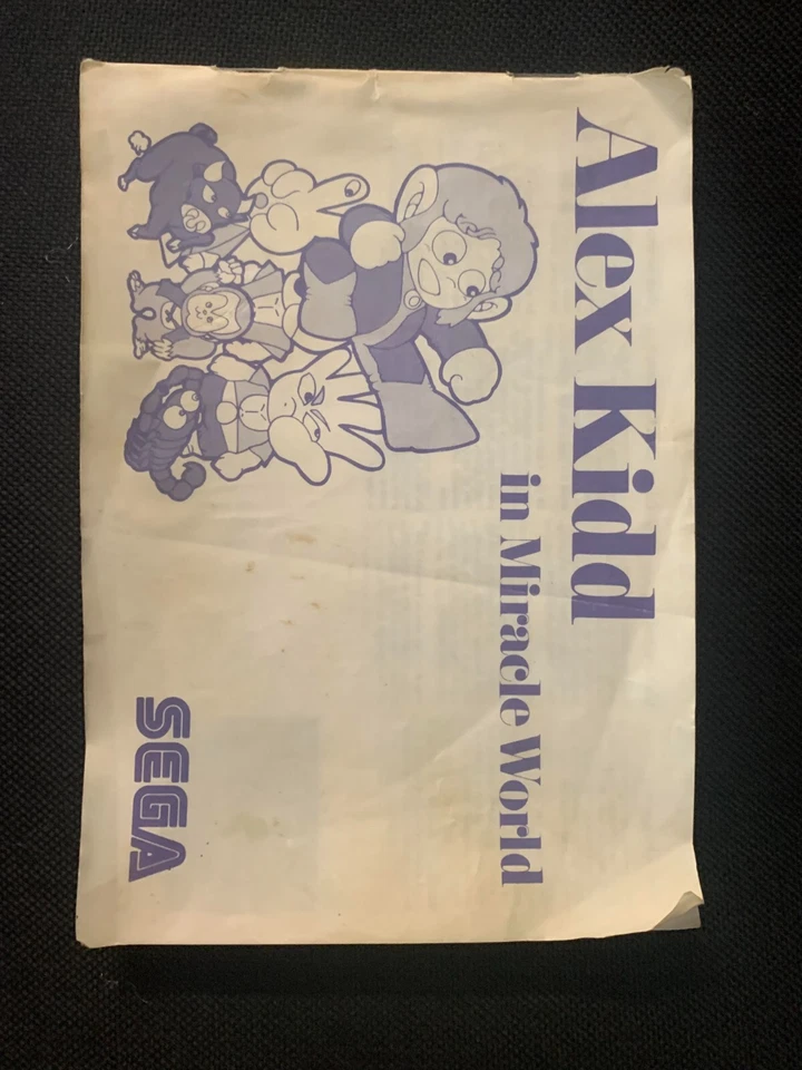 Alex Kidd - The Enchanted Castle Sega Mega Drive - With Manual 1 or 2 Players - Image 2 of 4