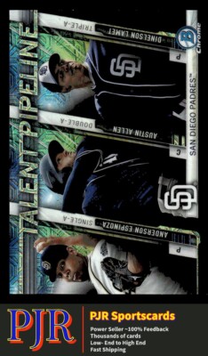2017 Bowman Mega Box #TPM-SDP Espinoza / Allen / Lame Padres  Talent Pipeline