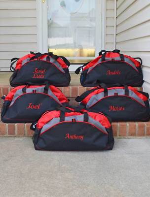 personalized duffle bags for groomsmen
