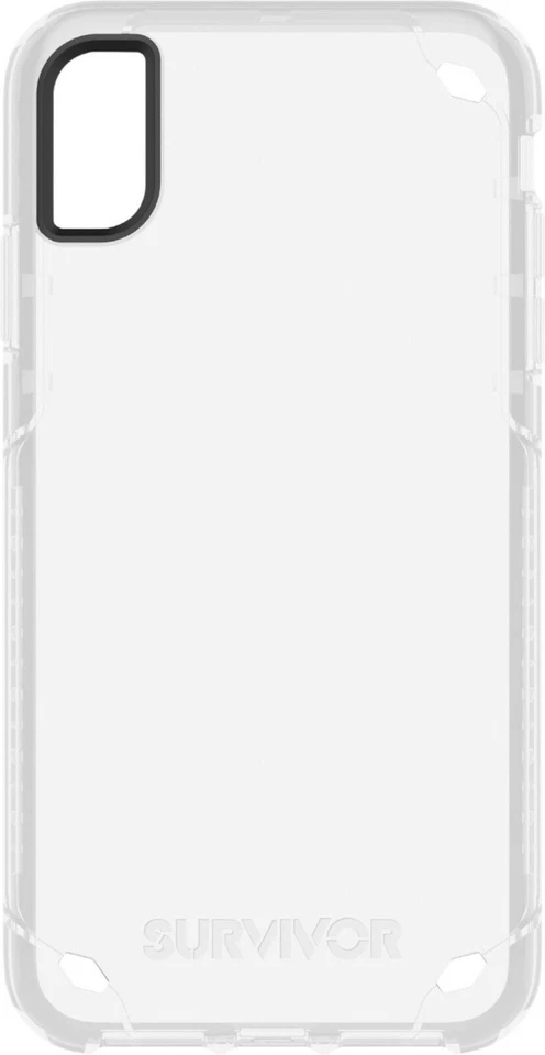 NUEVA Funda Griffin Survivor Fuerte CLARA para Apple iPhone X / XS Max Delgada Antideslizante Foto 2 de 4