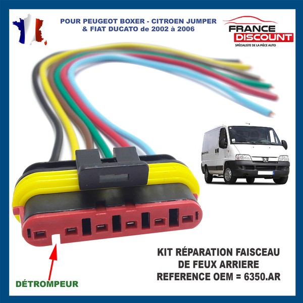 Reparatur Steckverbinder RüCklicht Erwartet Jumper Boxer Ducato 2002-2006 =-image