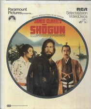 SHOGUN RICHARD CHAMBERLAIN USED CED RCA SELECTAVISION VIDEODISC