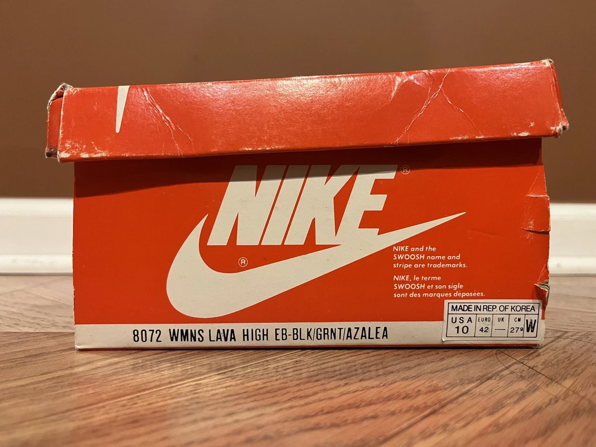 Vintage 80s 90s OG Nike Lava High Hiking Boots Womens 10 Men’s 8.5