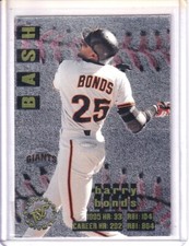 1996 Stadium Club - BARRY BONDS - #BB2 Bash and Burn - Giants