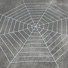 Halloween Giant Spider Web Indoor&Outdoor Spooky Haunted House Party Decoration