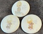 3 Vintage 80s Precious Moments Pinback Buttons Jesus Loves Me That's Book for Me — photo 1