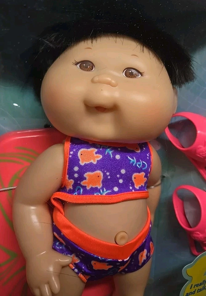 Vintage 2000. Cabbage Patch Kids, Kick 'n Splash. Barbara Hanna, nueva en caja Foto 2 de 4