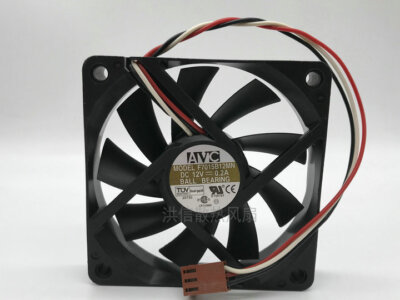 Original Avc F7015b12mn 7cm 3-wire Cpu Amd Cooling Fan 12v 0.2a