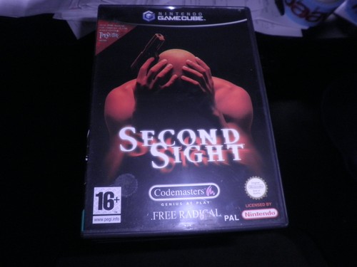 nintendo gamecube - second sight - 100% complete