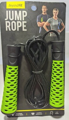 New! Jump Rope 9 Ft. BeyondFit Cardio Workout Exercise