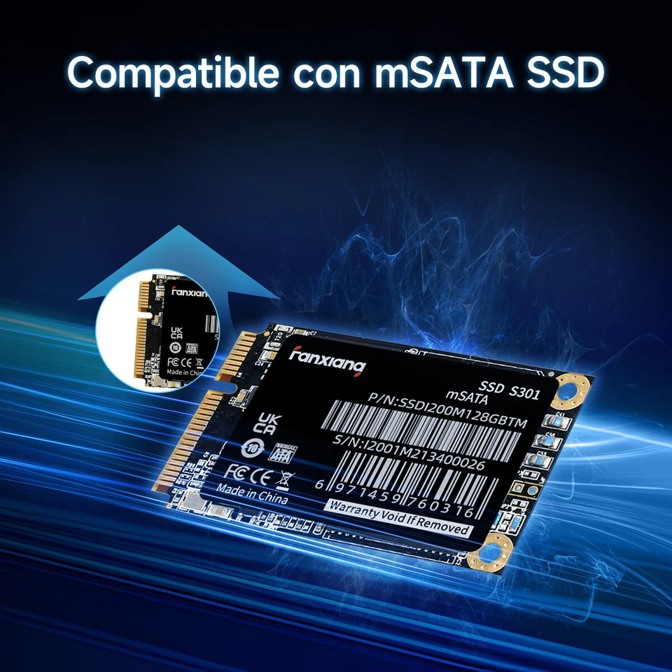 Fanxiang mSATA SSD 256GB 512GB 1TB 2TB Interne Festplatten Solid State Drives - Bild 3 von 4