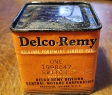 NOS DELCO-REMY GM 1998047 Back-Up Light Switch 1952 1953 Buick Auto Reverse