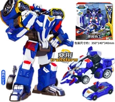 Tobot V Galaxy Detectives Storm Joe Transforming Vehicles Robot Figure Toy