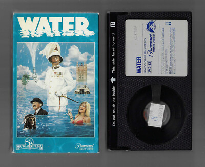 Water Betamax Tape Paramount Home Video 1987 BETA Michael Caine