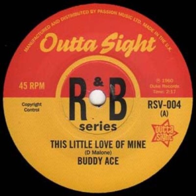 7'' BUDDY ACE / JAMES BOOKER - This little love of mine / Gonzo  RSV004