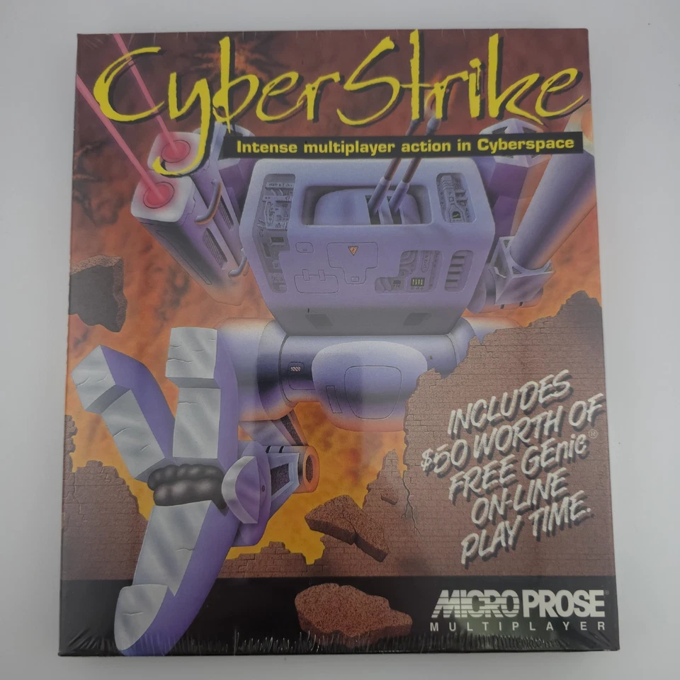 CyberStrike, 1994, Big Box, New & Sealed - Image 2 of 4